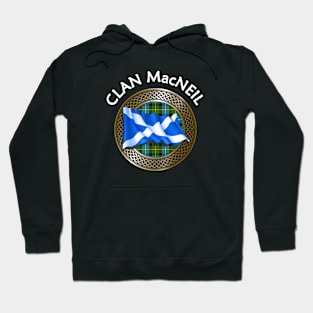 Clan MacNeil Crest & Tartan Knot Hoodie